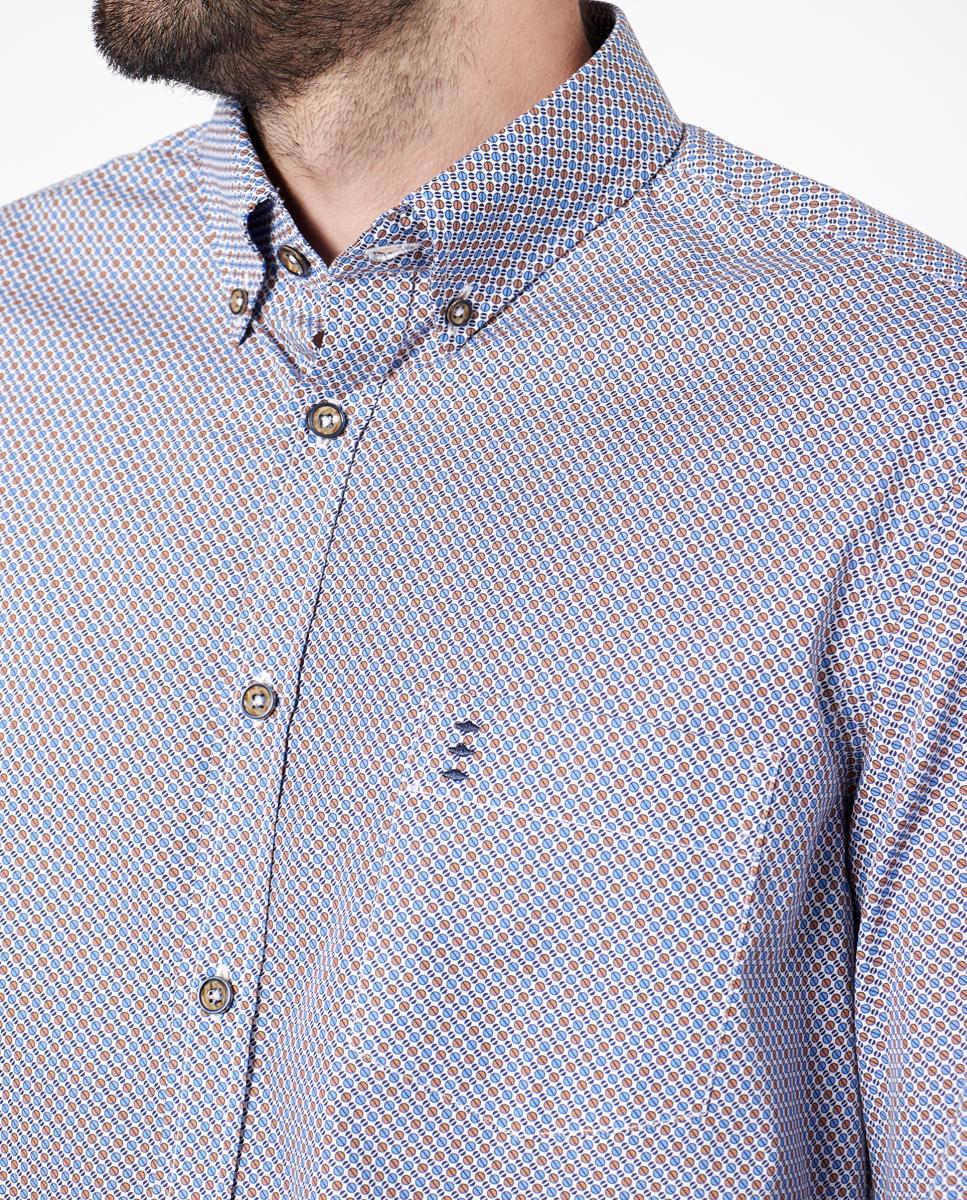 Imagen 4 de Camisa de hombre regular - Florentino - Azul Azul