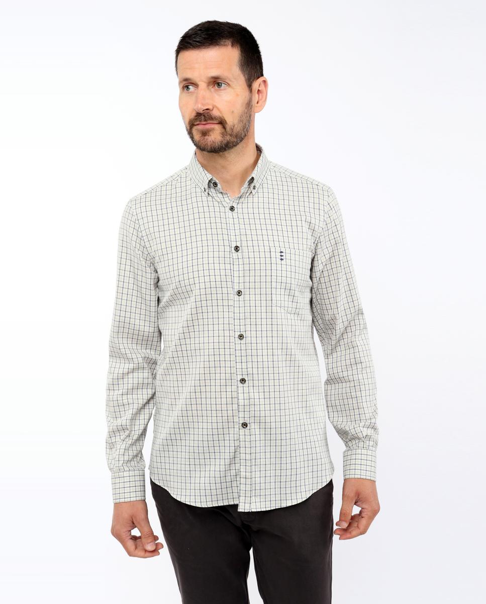 Imagem 0 de Camisa Slim aos Quadrados