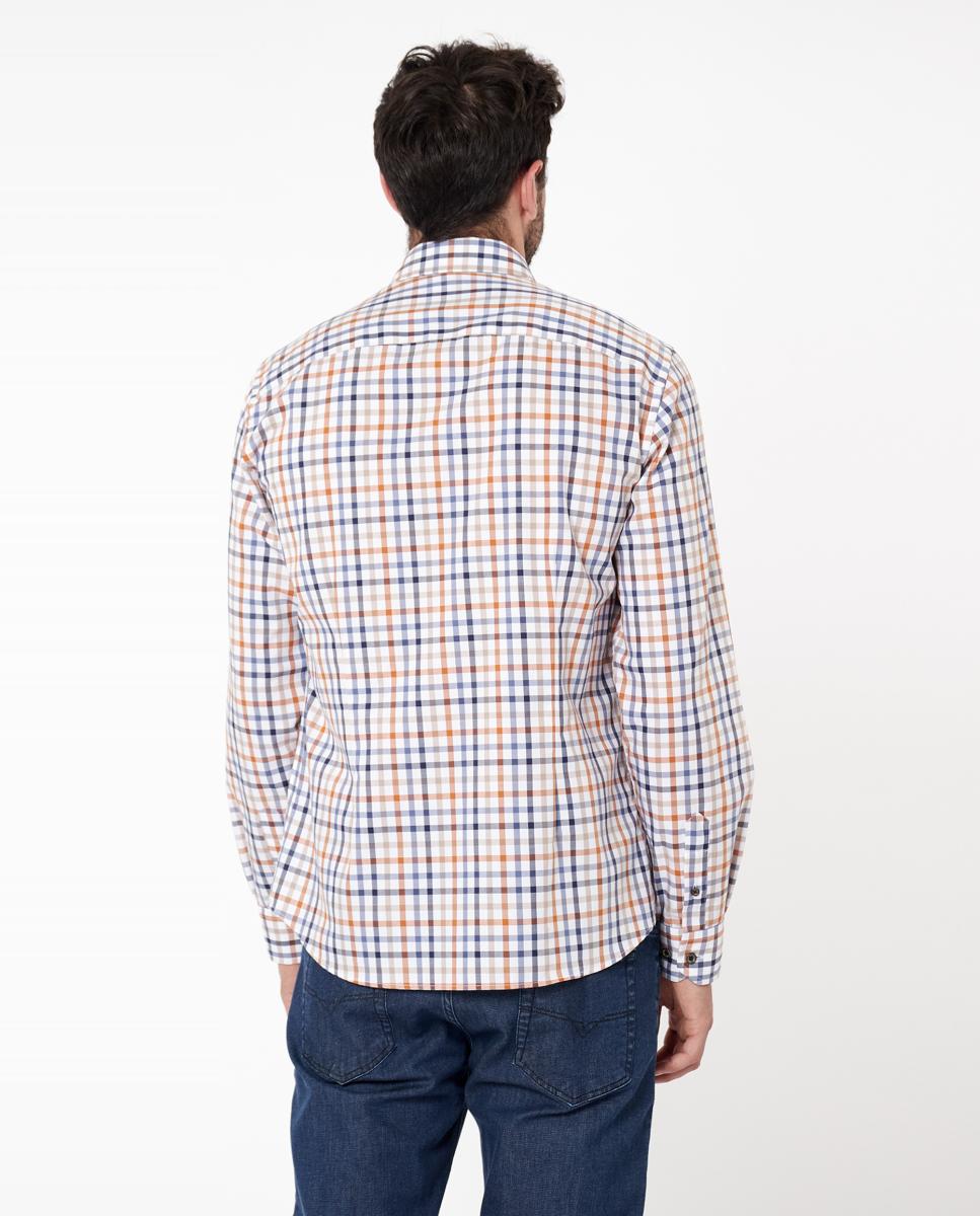 Imagen 2 de Camisa de hombre regular cuadros - Florentino - Azul Azul