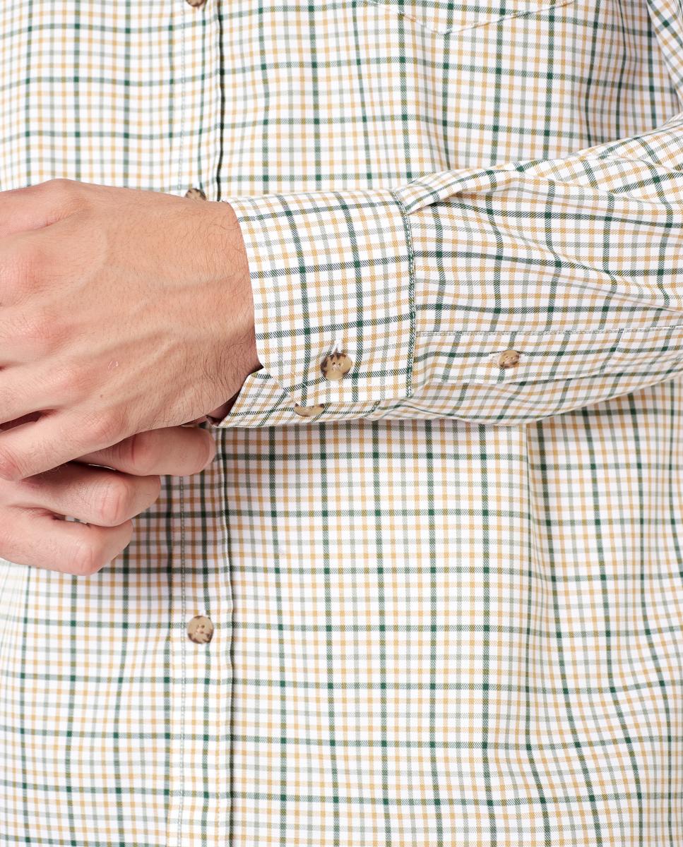 Imagen 4 de Camisa de hombre regular cuadros - Florentino - Verde Verde