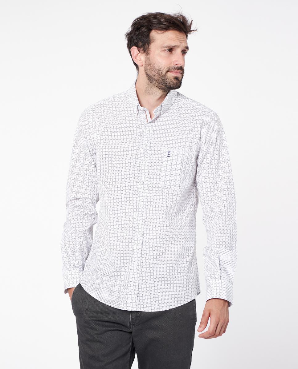 Imagen 1 de Camisa de hombre slim Blanco