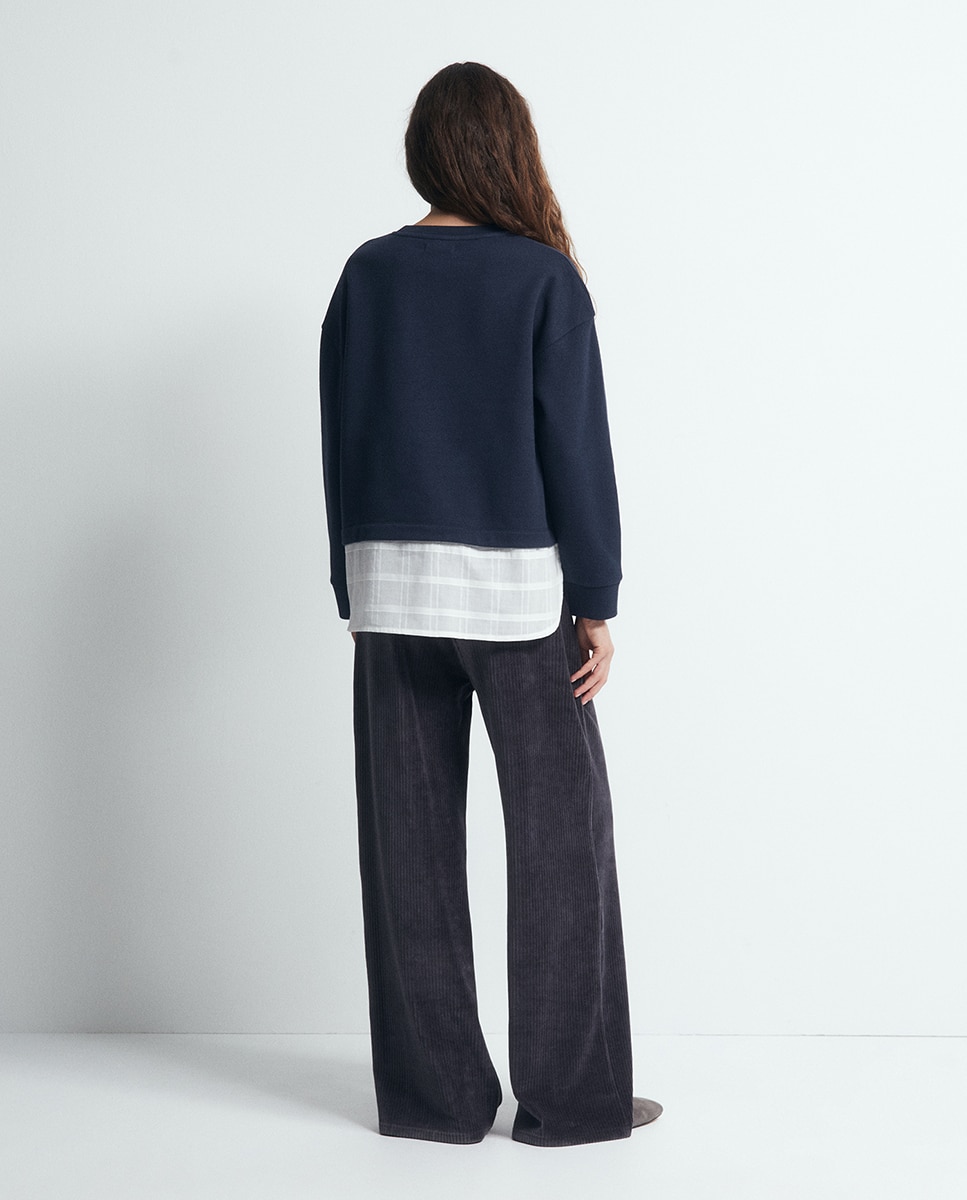 Pantalón pana - Sfera - Plomo Plomo-4