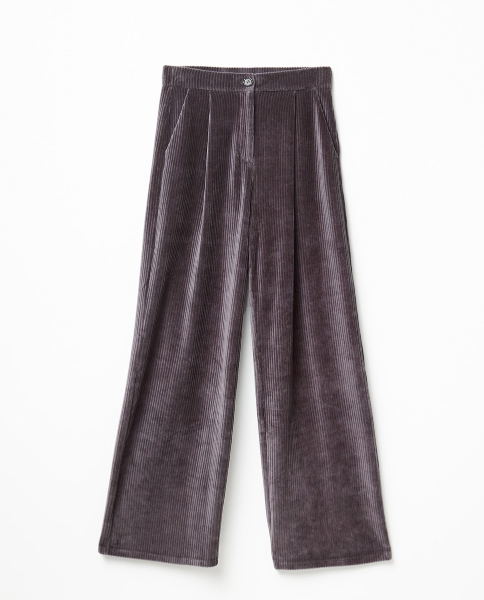 Pantalón pana - Sfera - Plomo Plomo-5