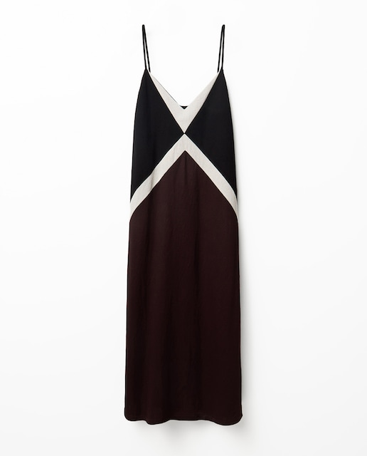 Imagen 0 de Vestido lino bloque
