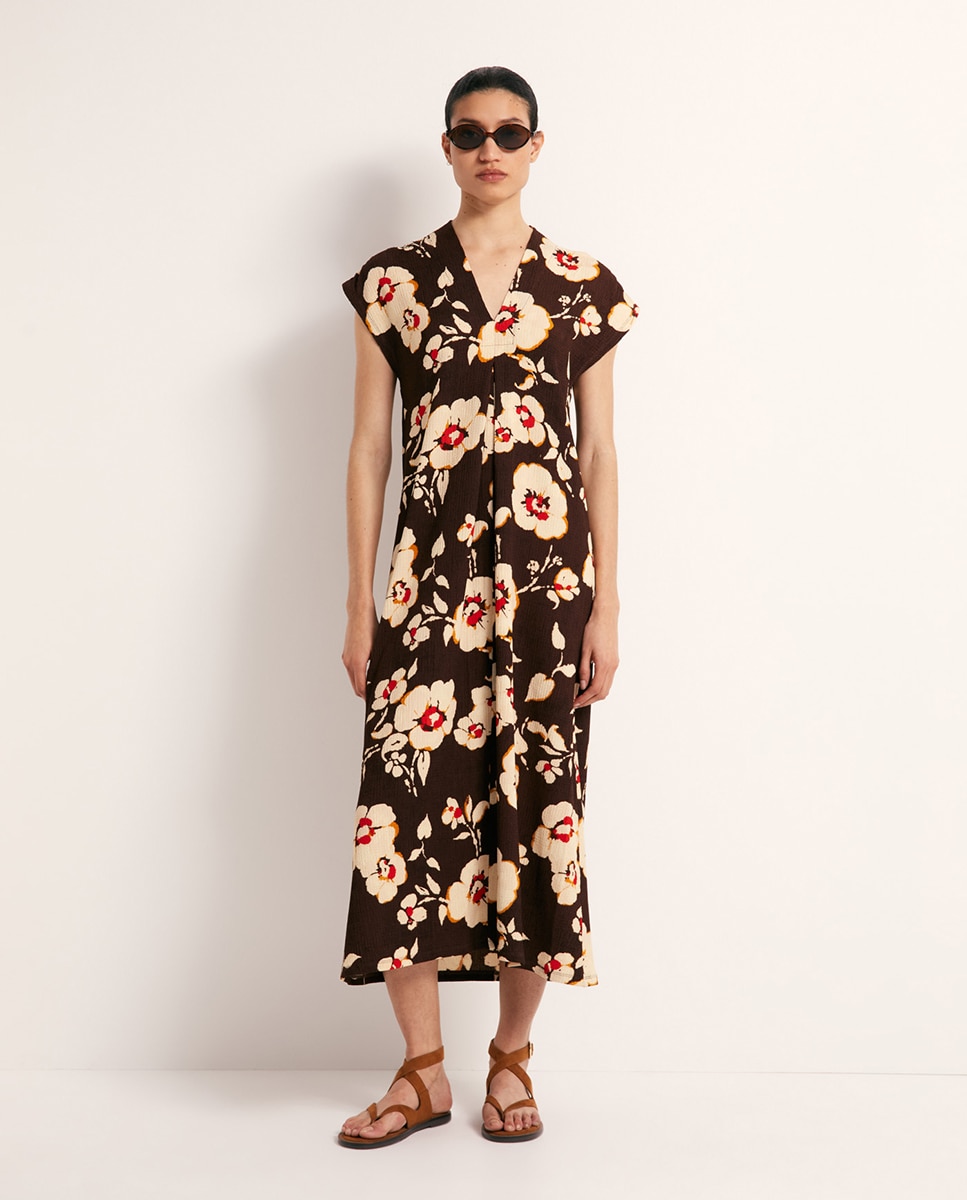 Imagem 0 de Vestido Tipo Túnica com Textura