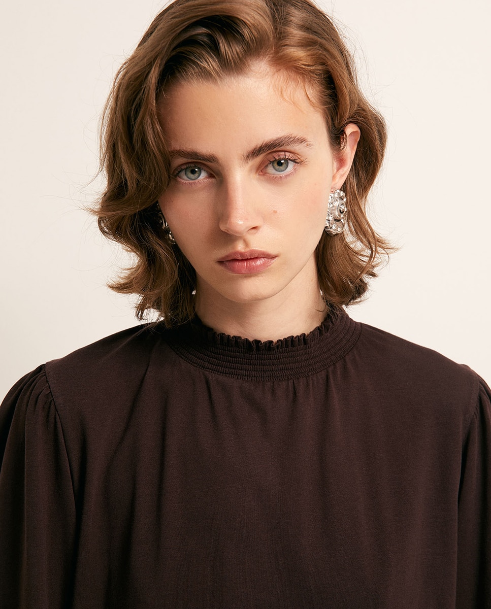 T-shirt lisa Chocolate-3