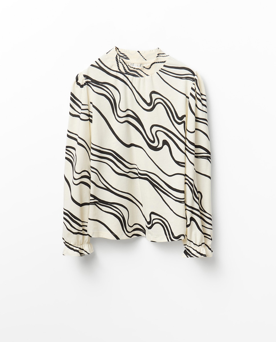 T-shirt estampada 120 Cru-6