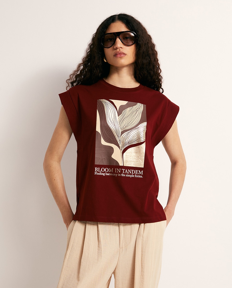 Camiseta foil posicional - Sfera - 600 Rojo 600 Rojo-1