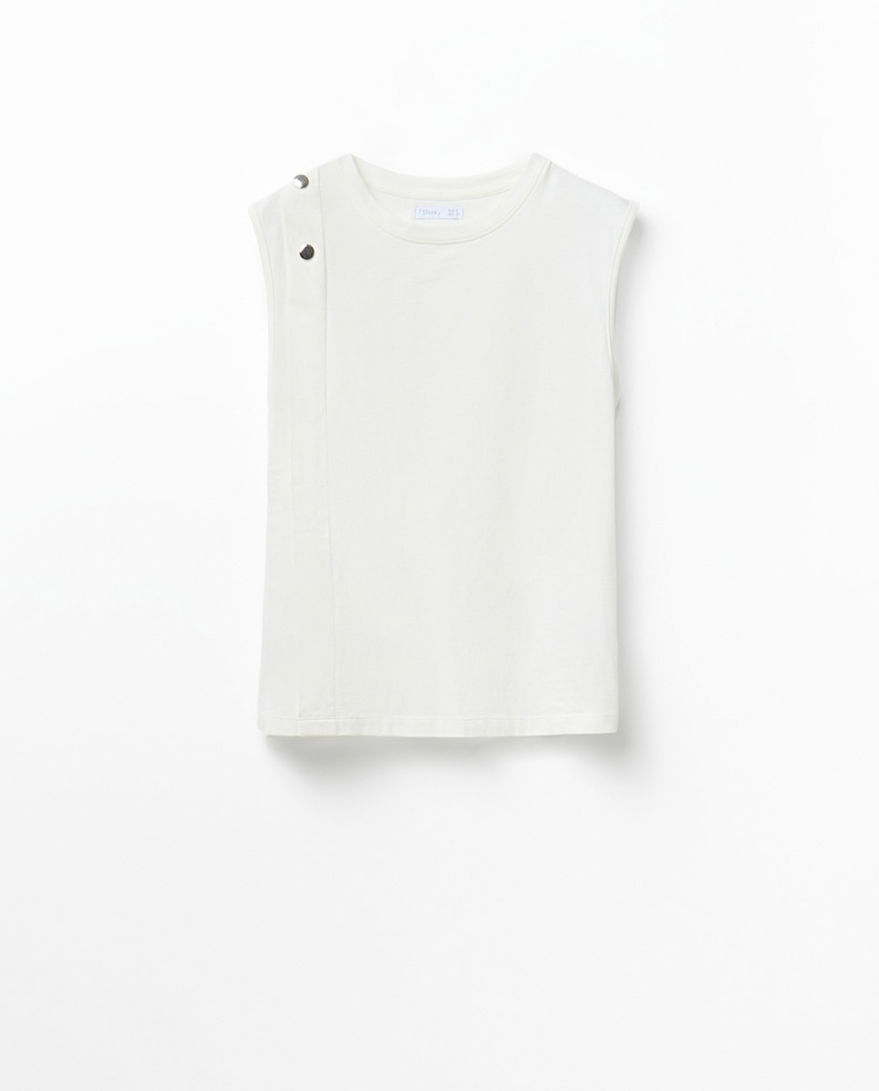 T-shirt lisa Branco-5