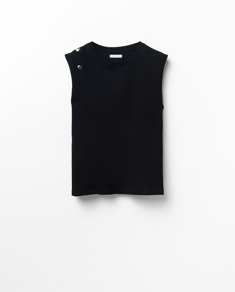 T-shirt lisa Preto-5