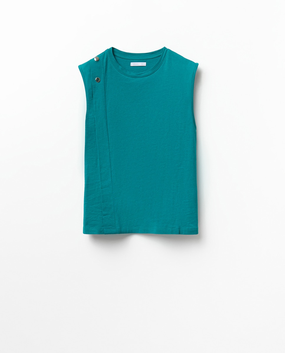 T-shirt lisa Verde Pato-5