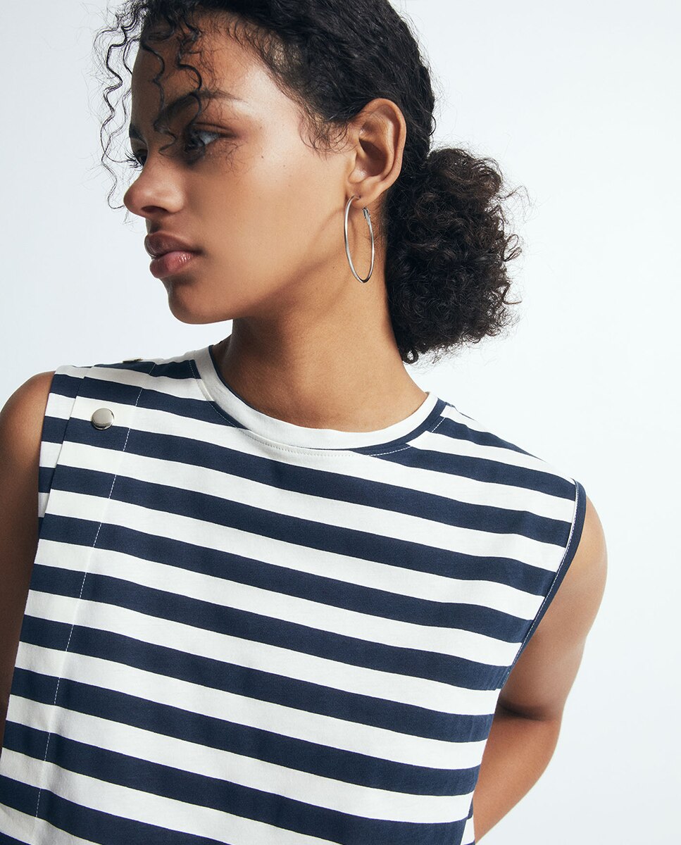 T-shirt estampada Azul-marinho-3