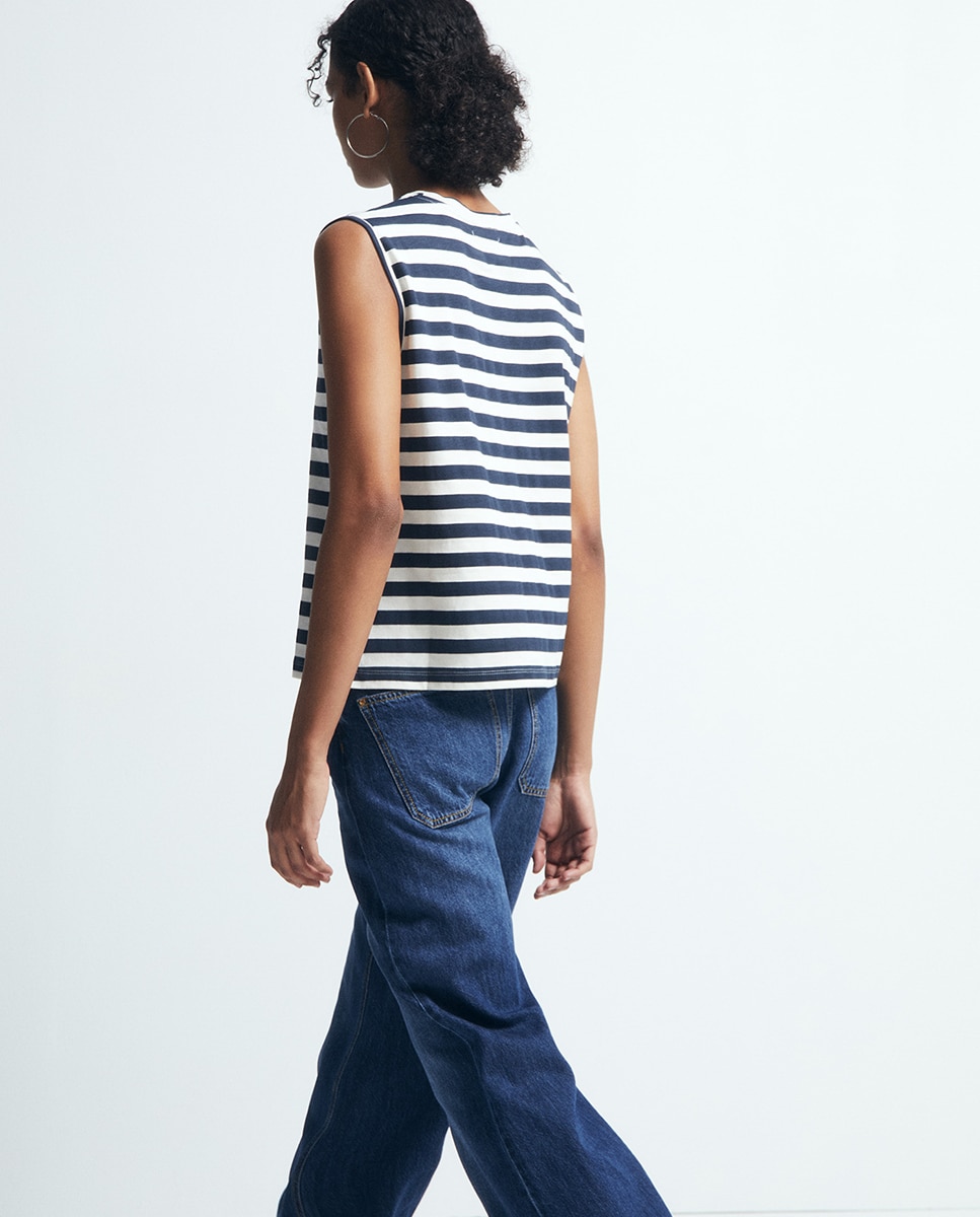 T-shirt estampada Azul-marinho-4