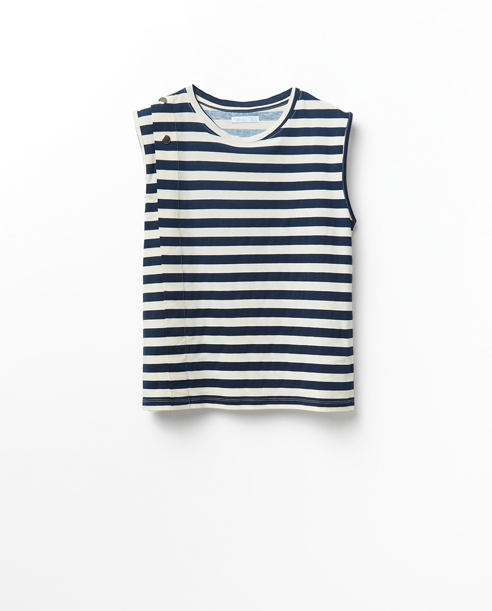 T-shirt estampada Azul-marinho-5