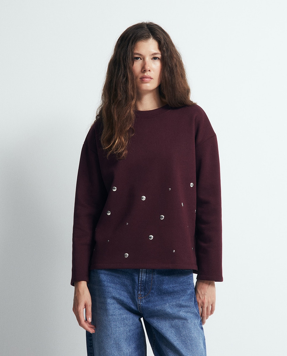 Imagem 0 de Sweatshirt com Tachas