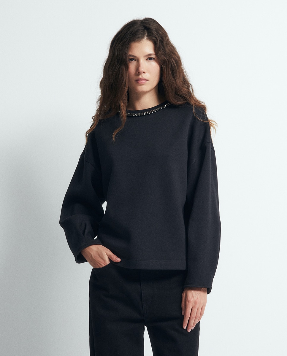 Imagem 0 de Sweatshirt com Brilhos