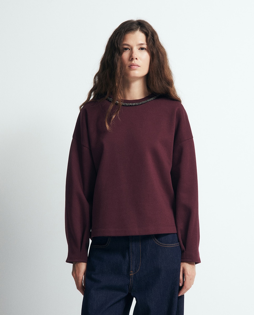 Imagem 0 de Sweatshirt com Brilhos