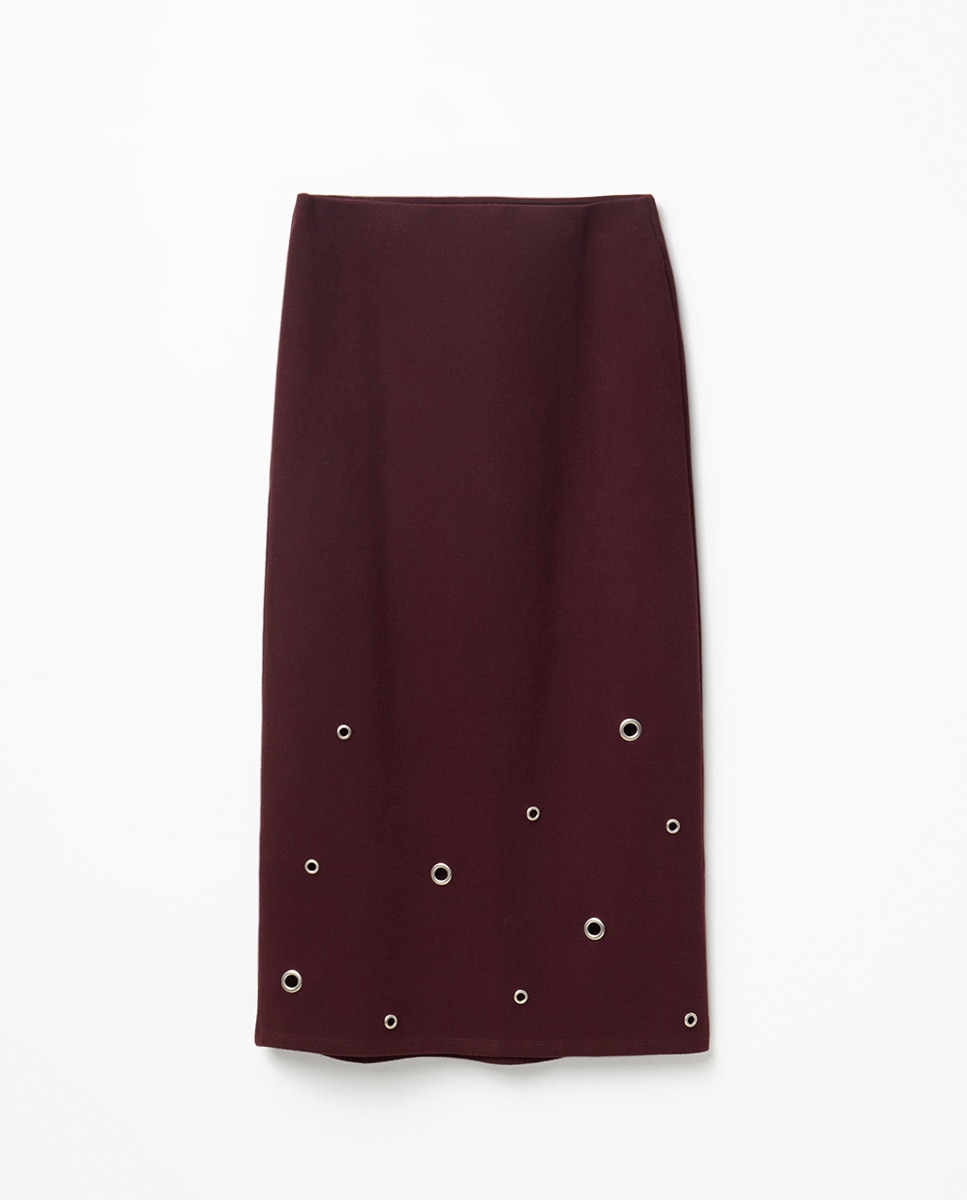 Falda soft set - Sfera - Burdeos Burdeos-5