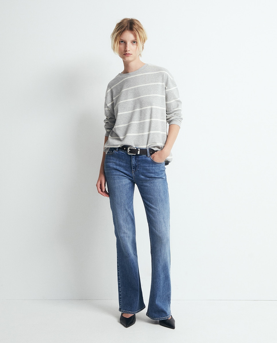 T-shirt Soft Cinzento-claro-2
