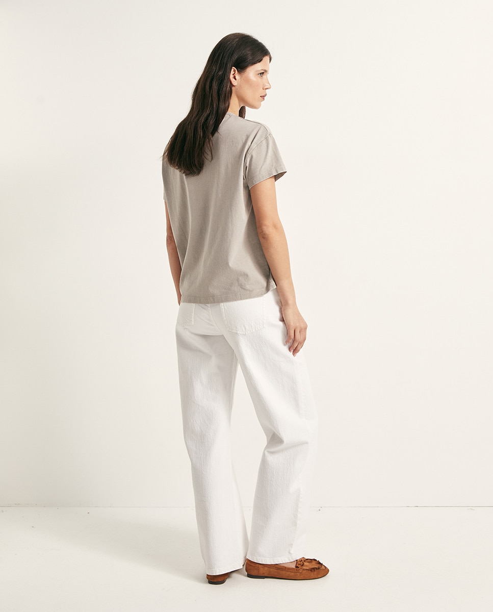 Camiseta iley studs - Sfera - Gris claro Gris claro-4