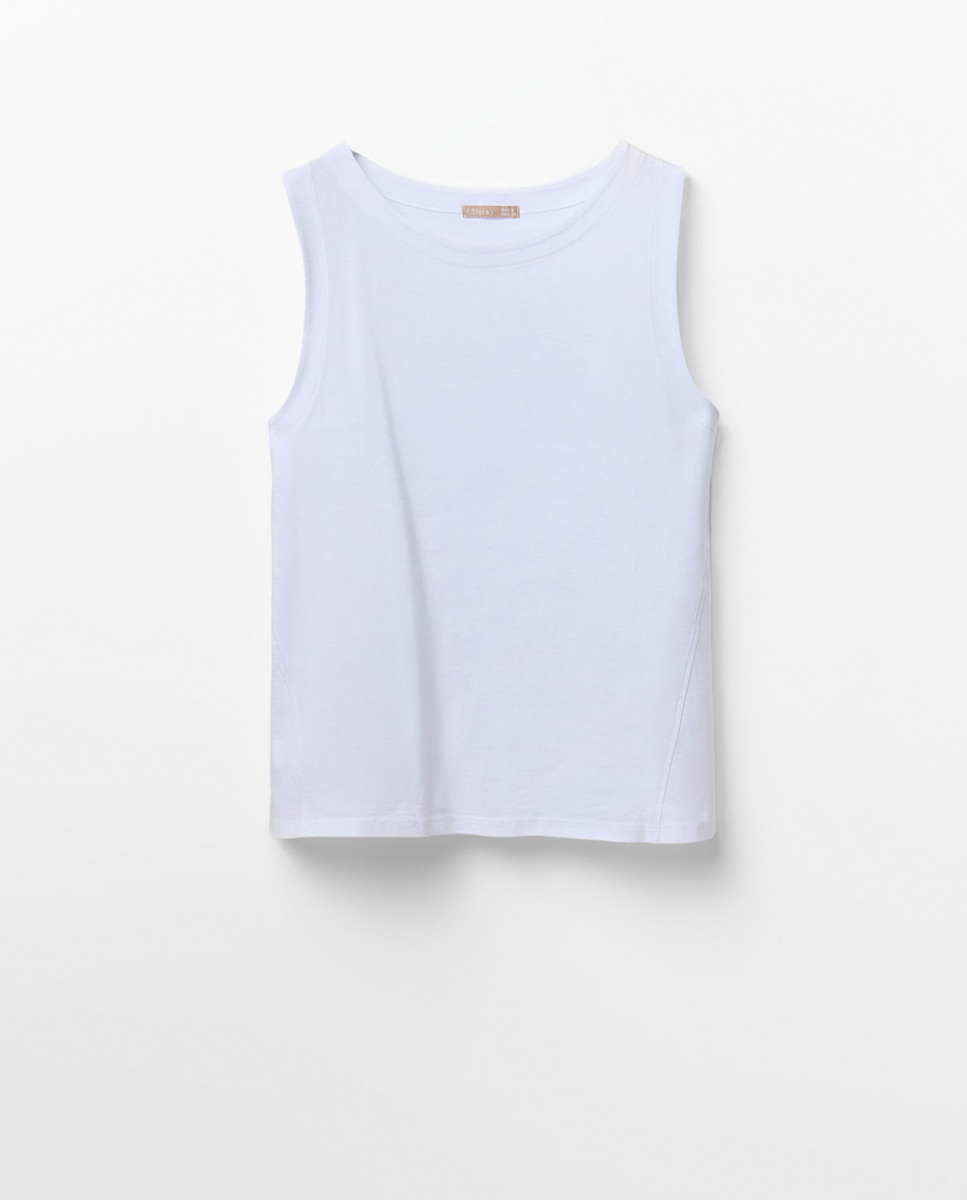 Imagen 5 de Camiseta básica - Sfera - Blanco Blanco