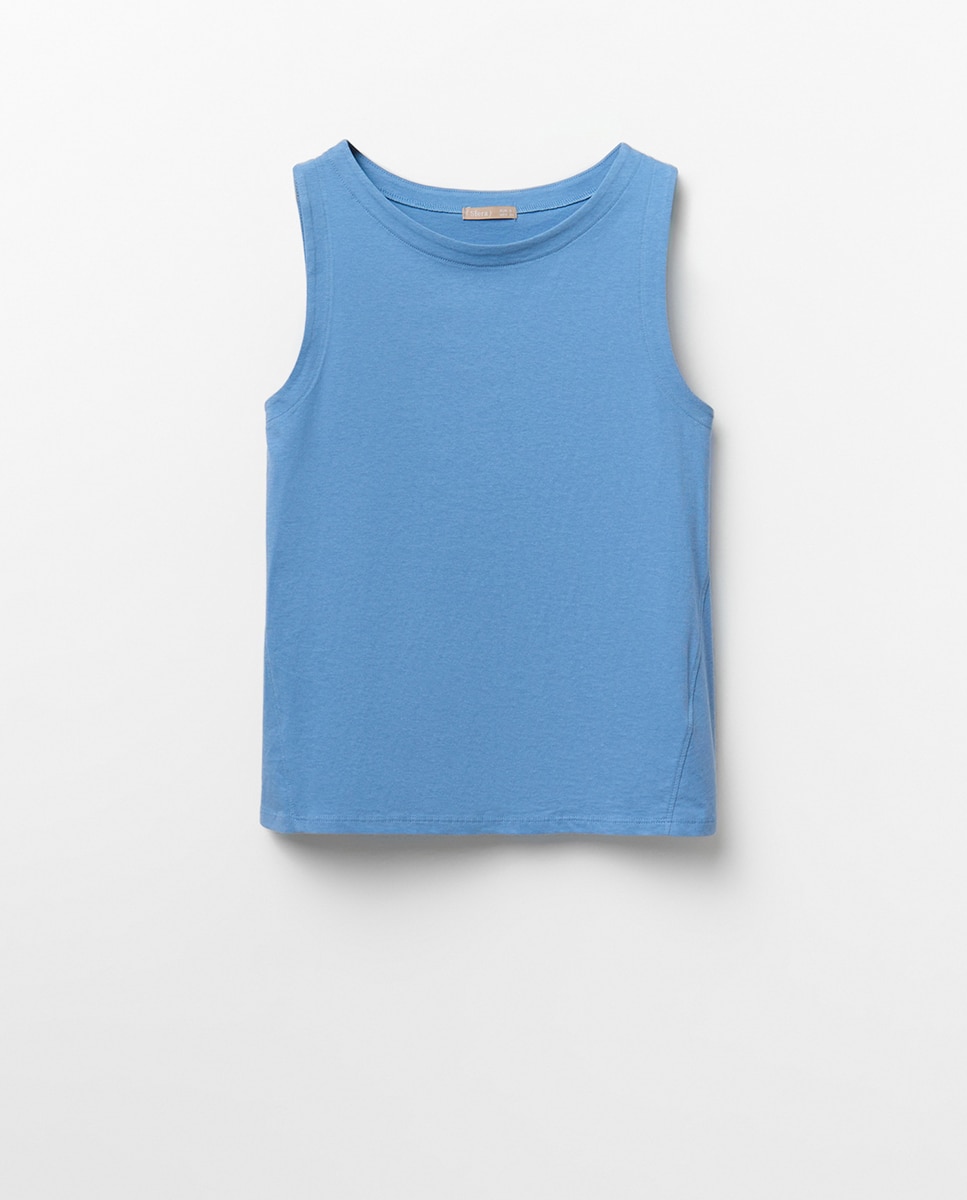 Imagen 5 de Camiseta básica - Sfera - 400 Azul 400 Azul