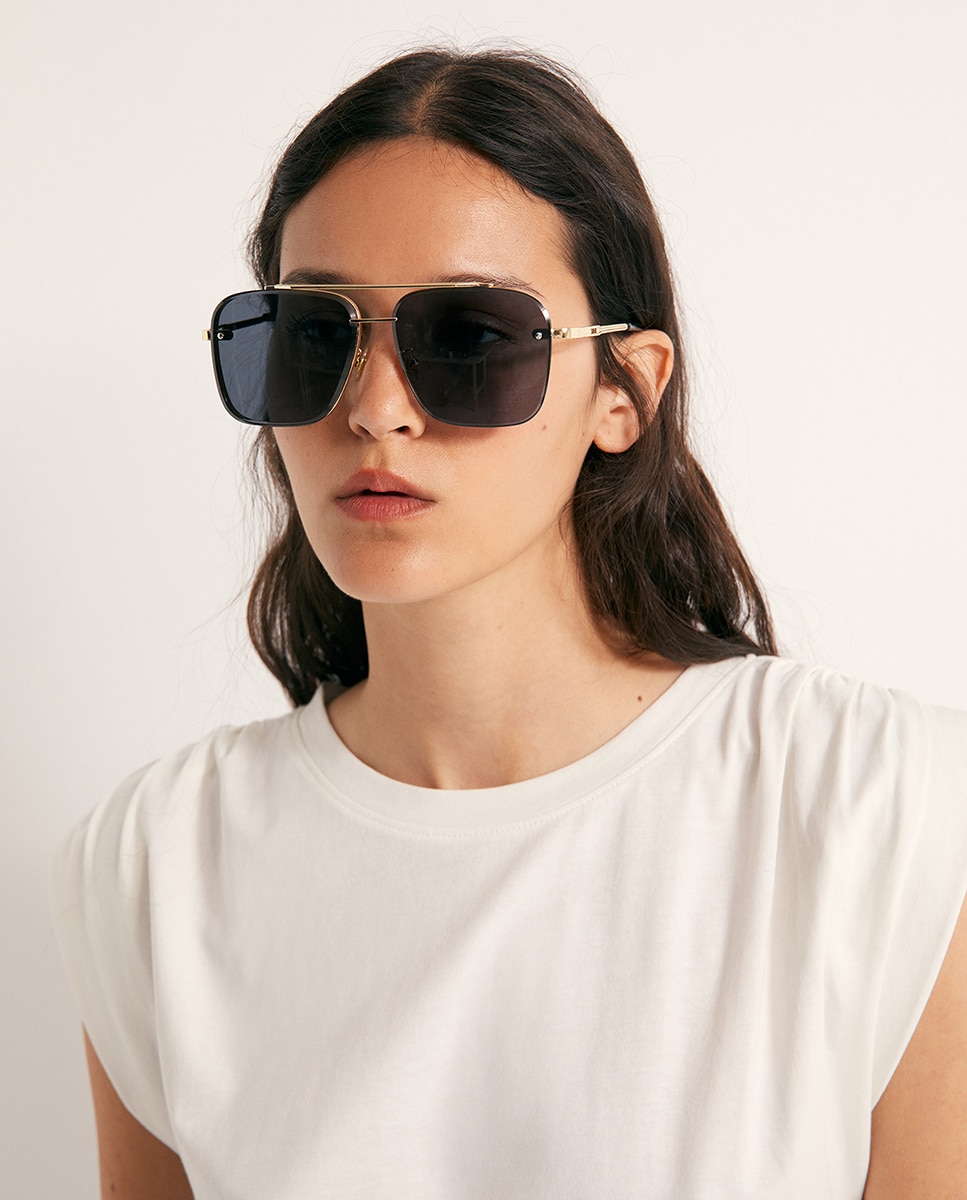 Camiseta lavada - Sfera - Blanco Blanco-2