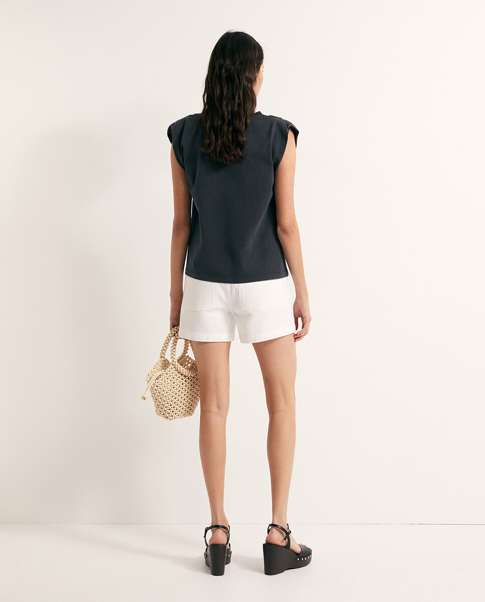Camiseta lavada - Sfera - Plomo Plomo-5