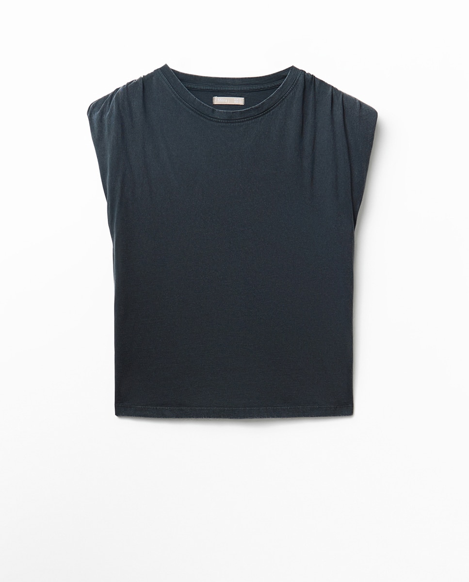 Camiseta lavada - Sfera - Plomo Plomo-6