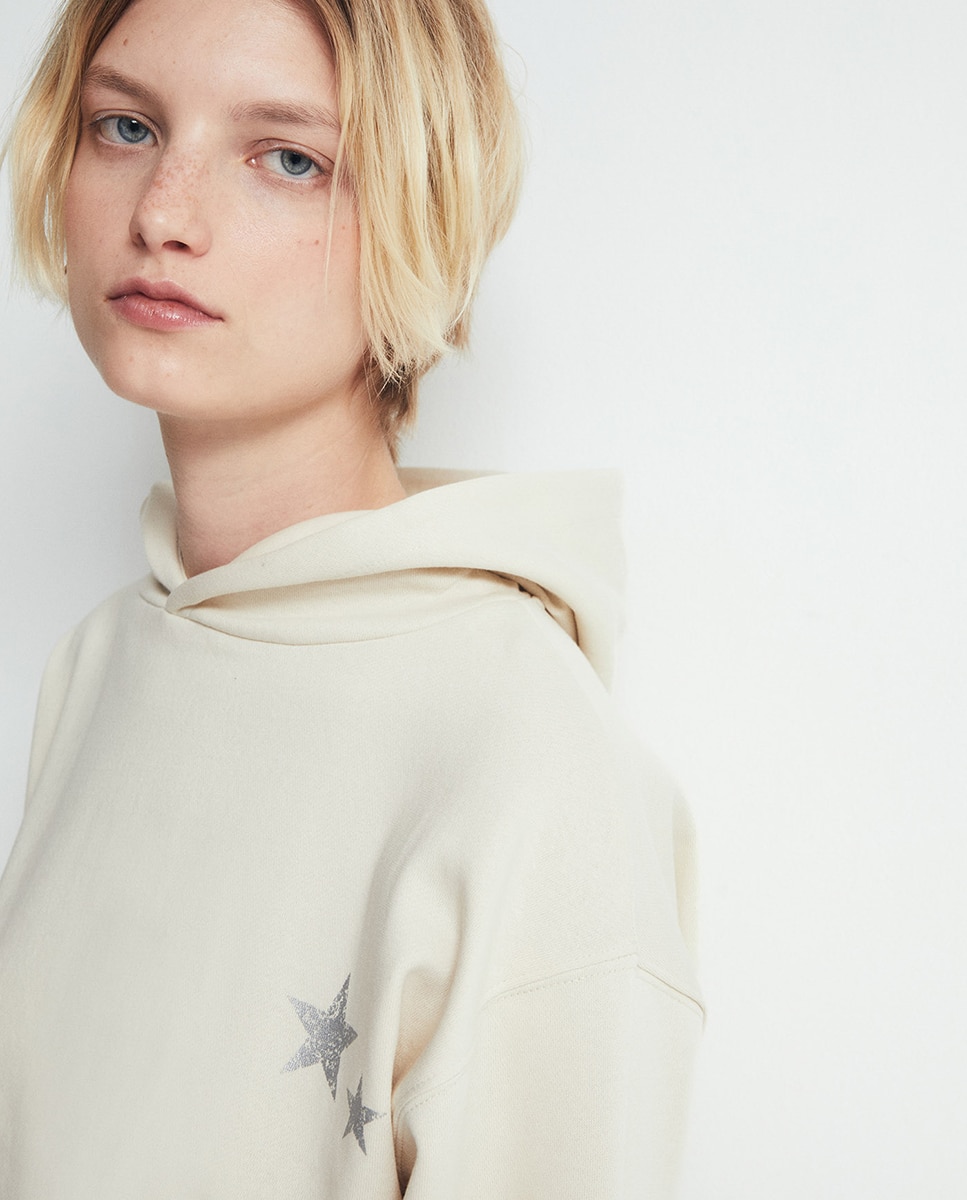 Sweatshirt com Capuz Oversized 120 Cru-2