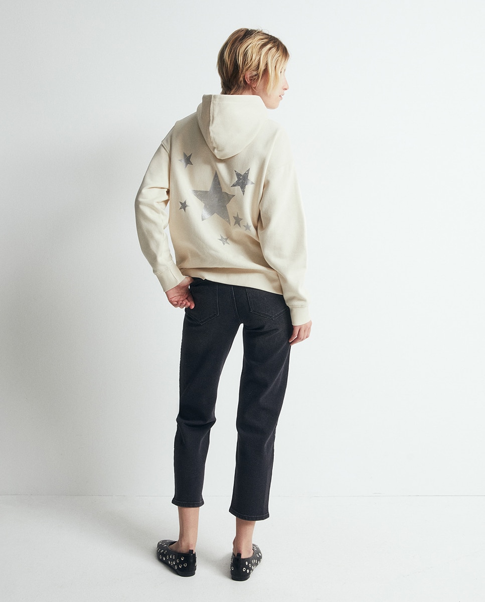 Sweatshirt com Capuz Oversized 120 Cru-4