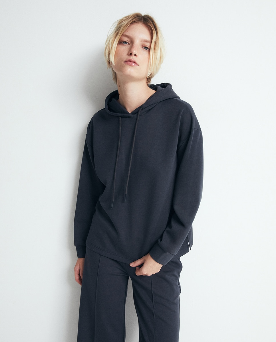 Imagem 0 de Sweatshirt Soft Touch com Capuz