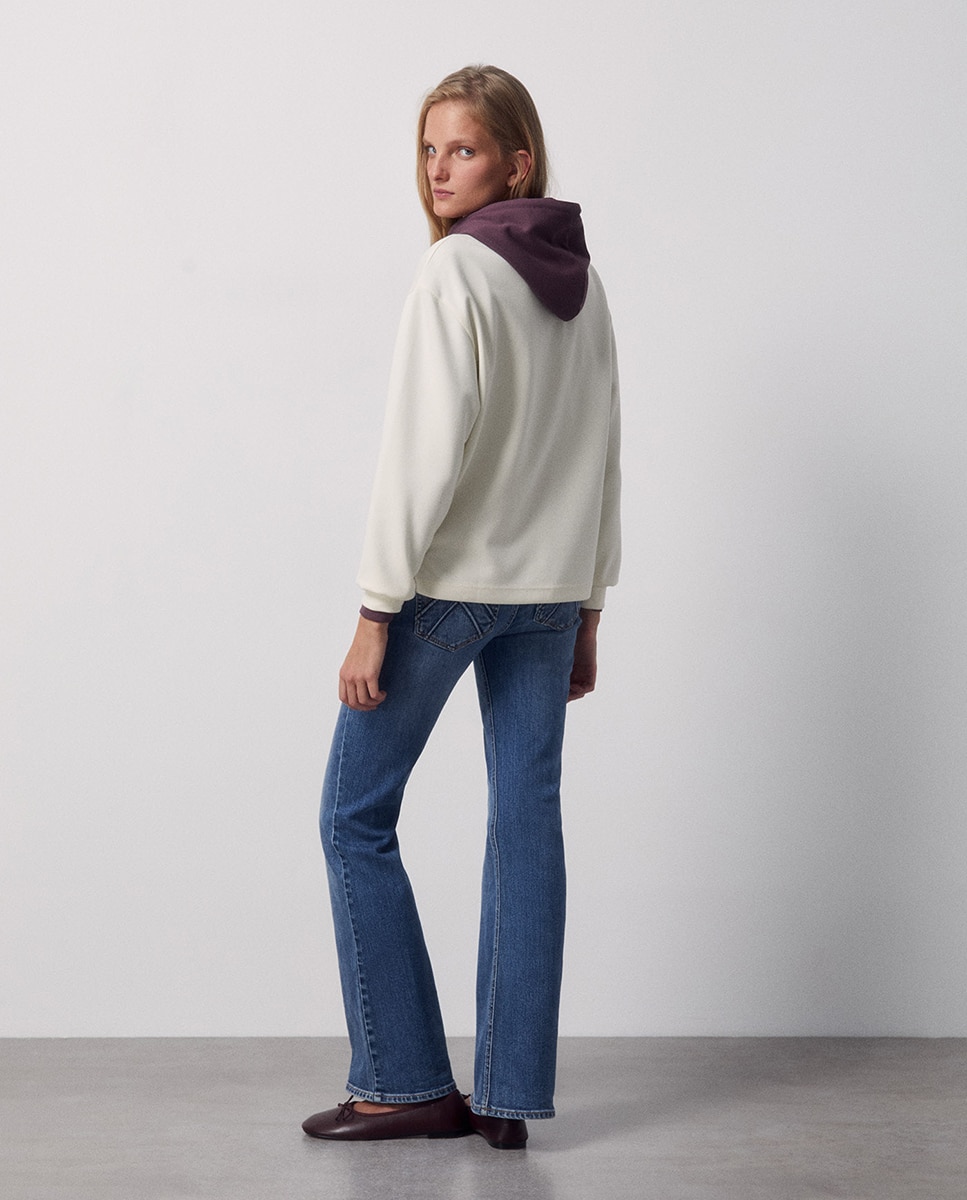 Sweatshirt Básica Soft Touch 120 Cru-4