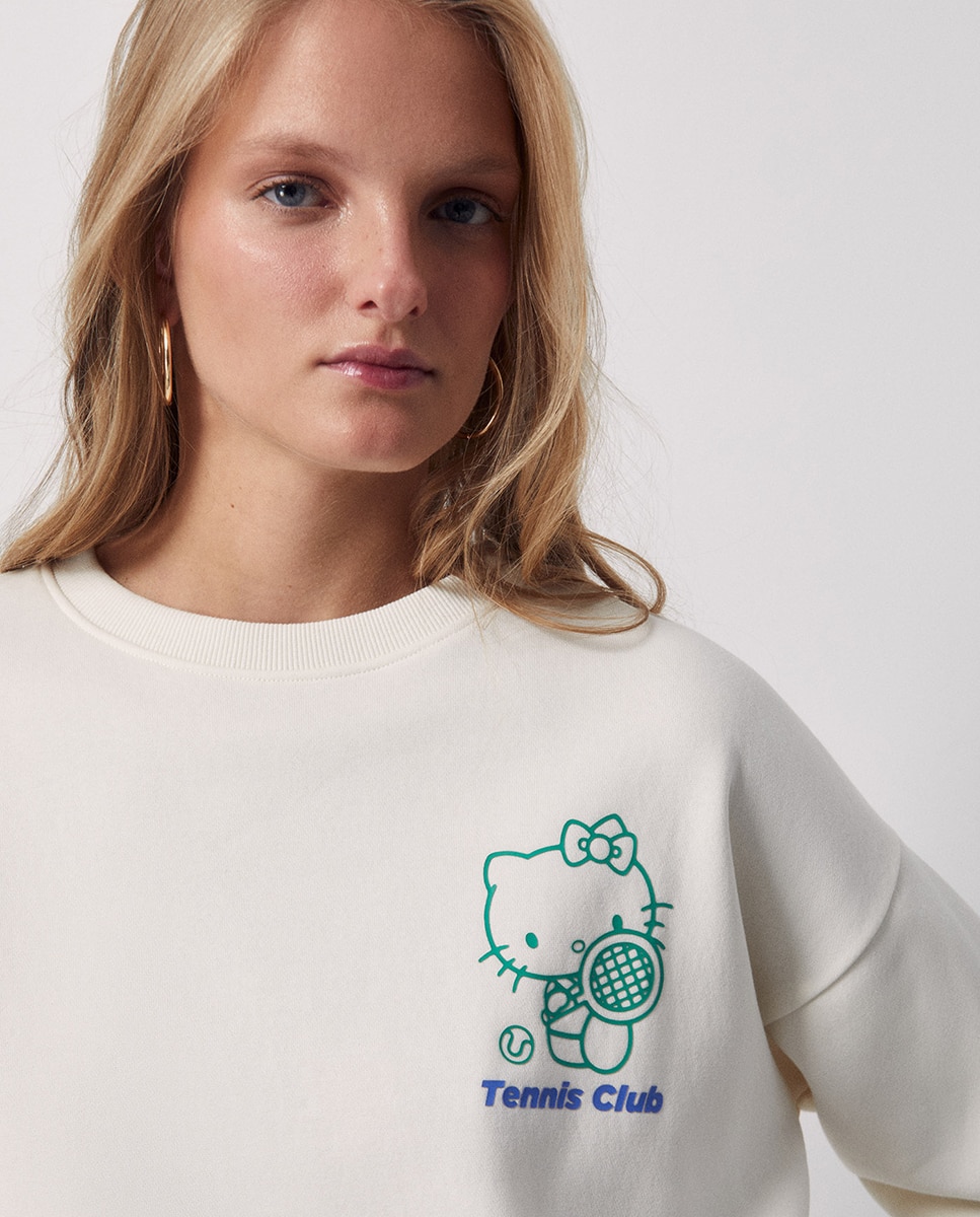 Imagen 2 de Sudadera Hello Kitty - Sfera - Blanco Blanco