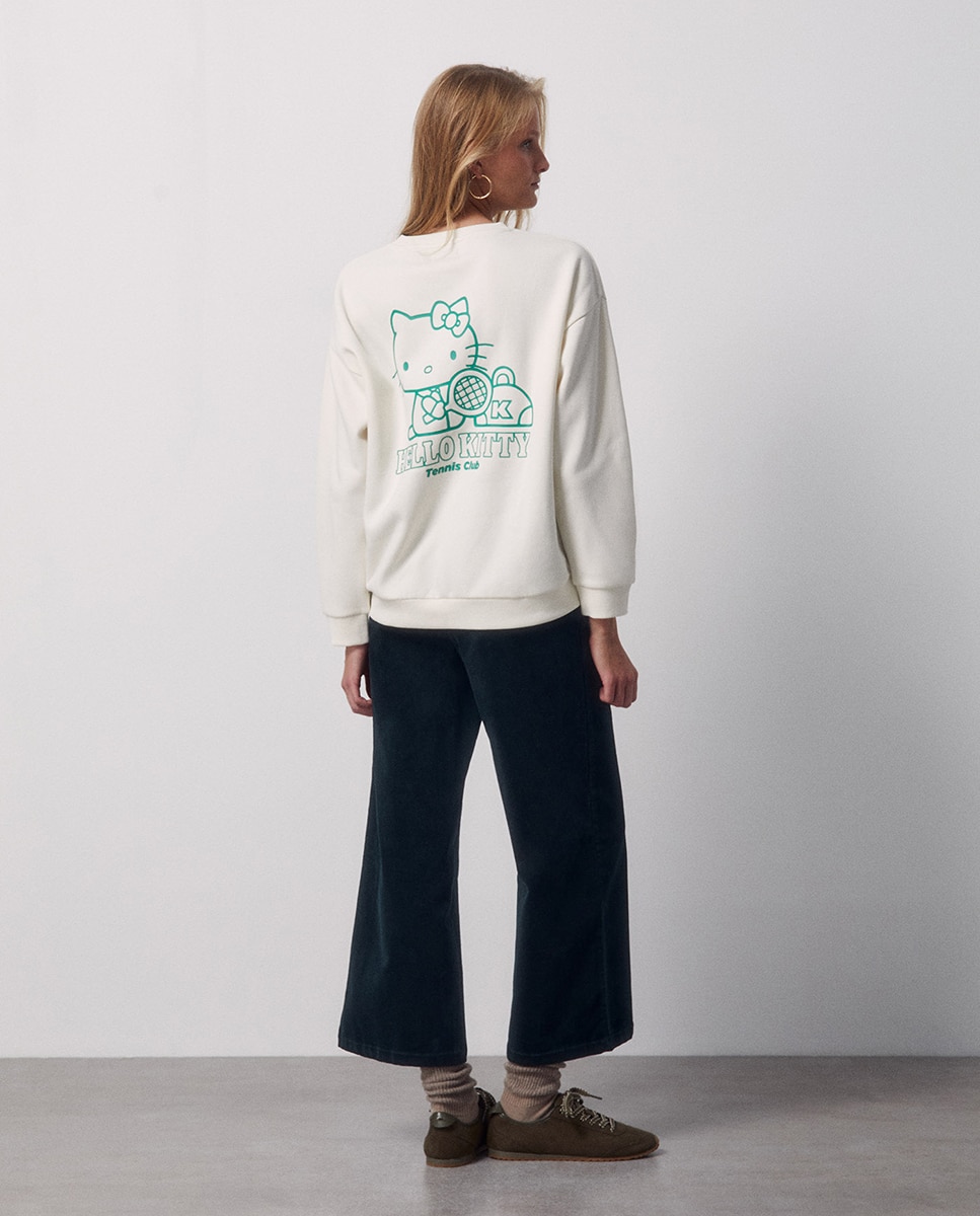 Imagen 4 de Sudadera Hello Kitty - Sfera - Blanco Blanco