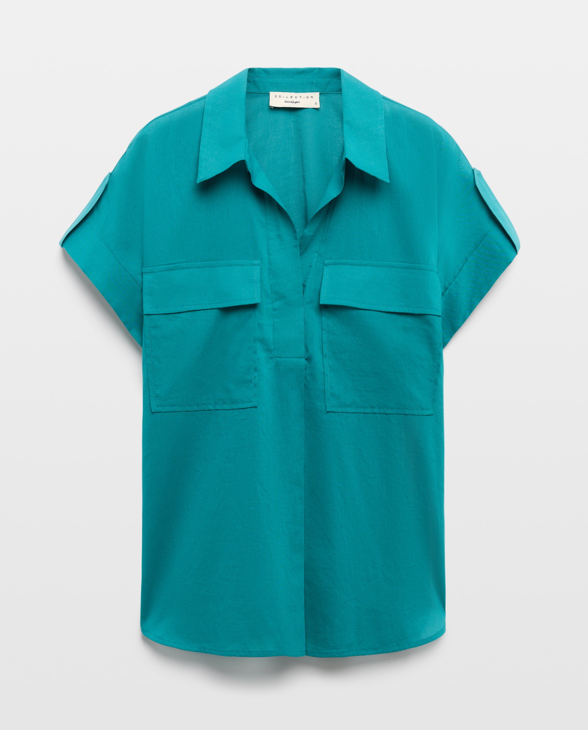 Imagem 0 de Blusa de Manga Curta com Voo