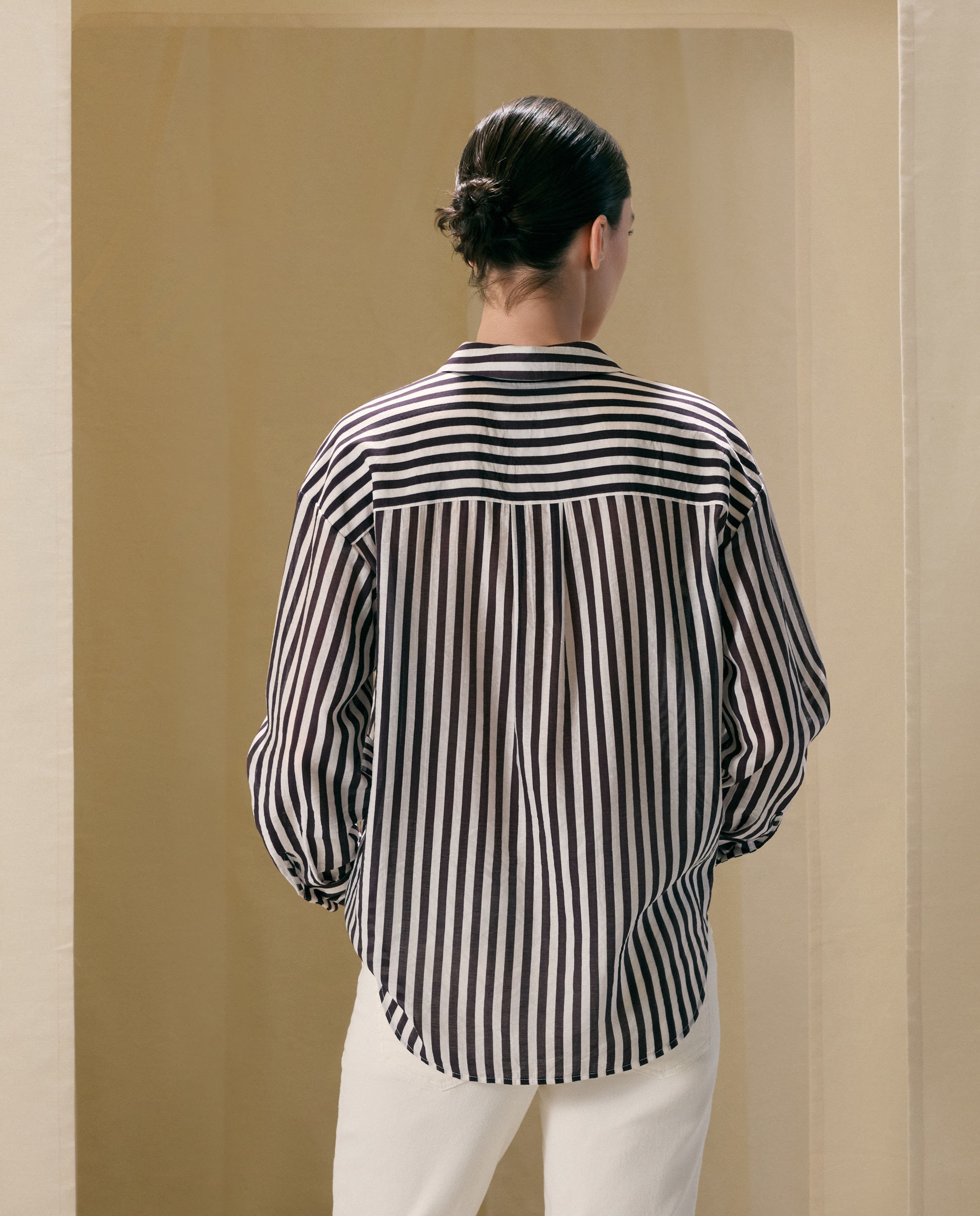 Blusa Tipo Camiseiro com Manga Comprida Roxo-3