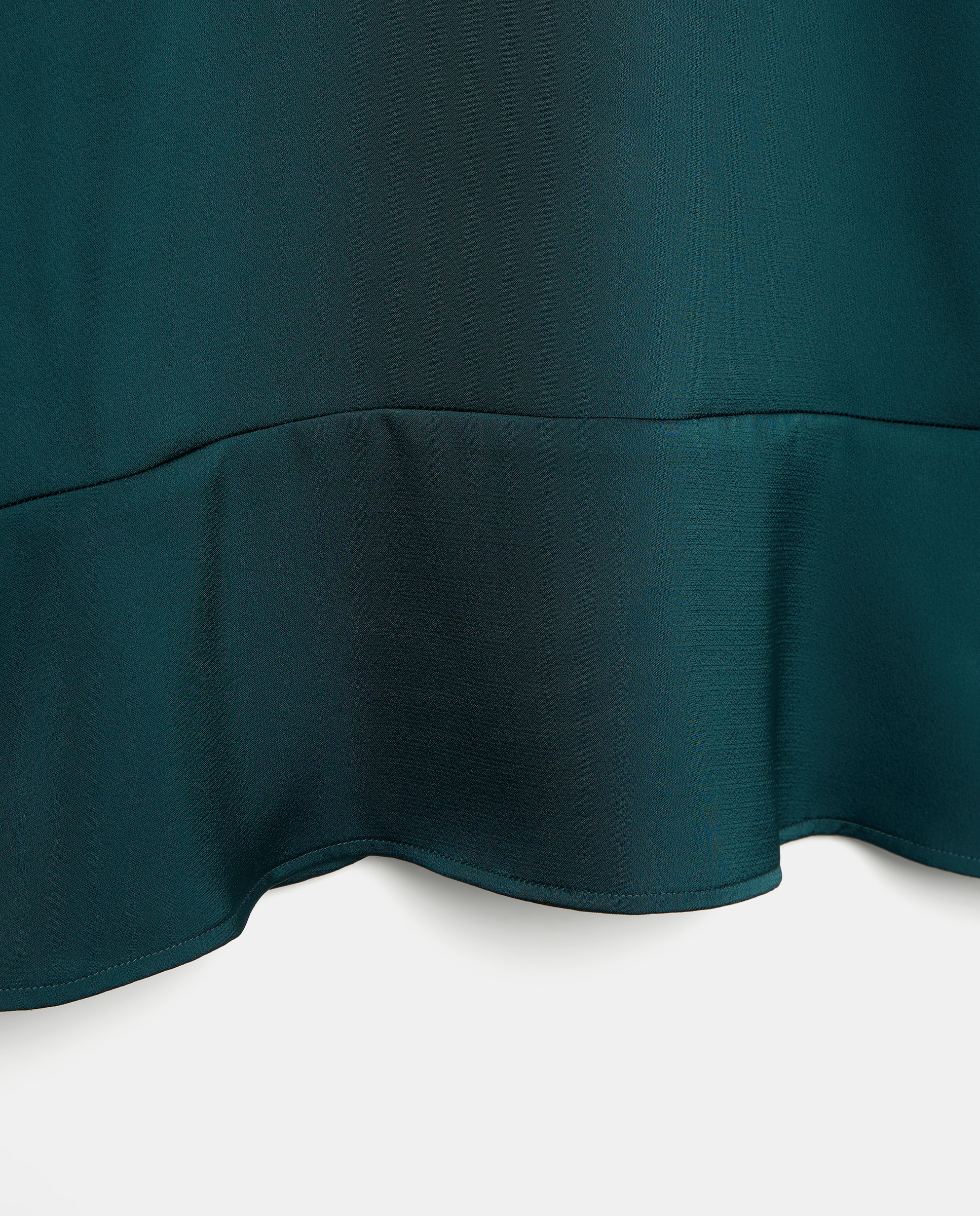 Blusa lisa de manga japonesa de mujer - Woman El Corte Inglés - Verde Pato Verde Pato-5