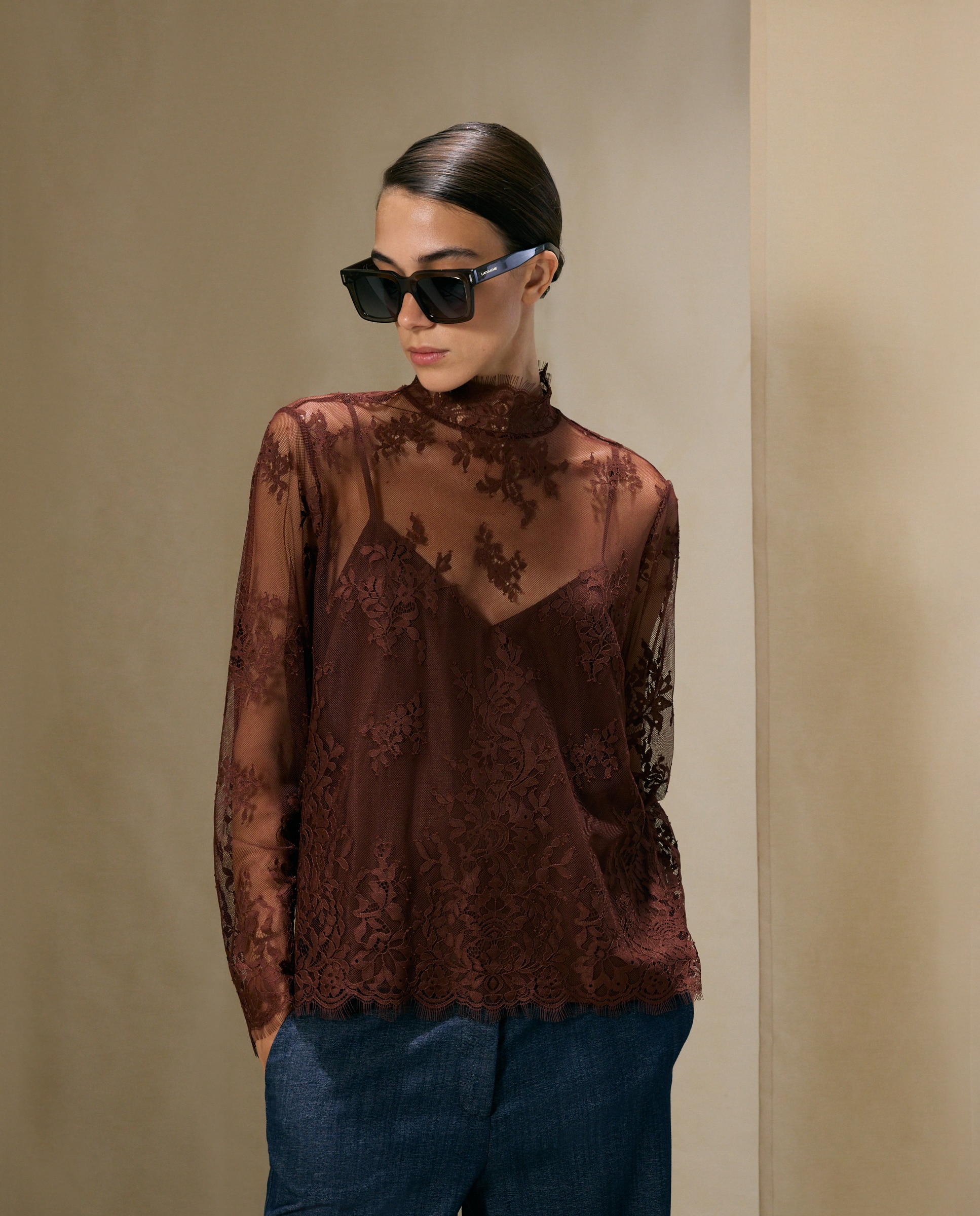 Imagem 0 de Blusa Lisa de Manga Comprida