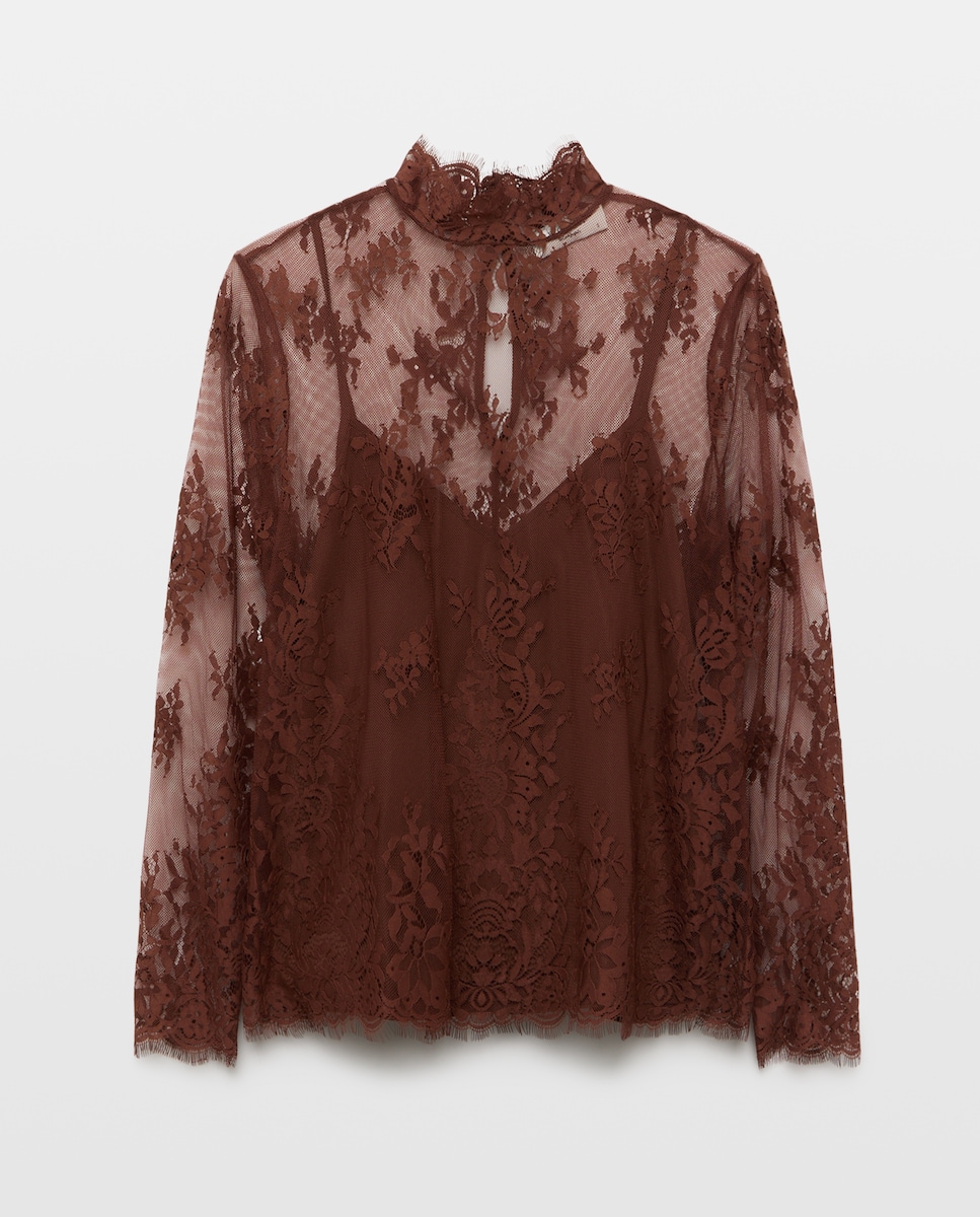 Imagem 0 de Blusa Lisa de Manga Comprida