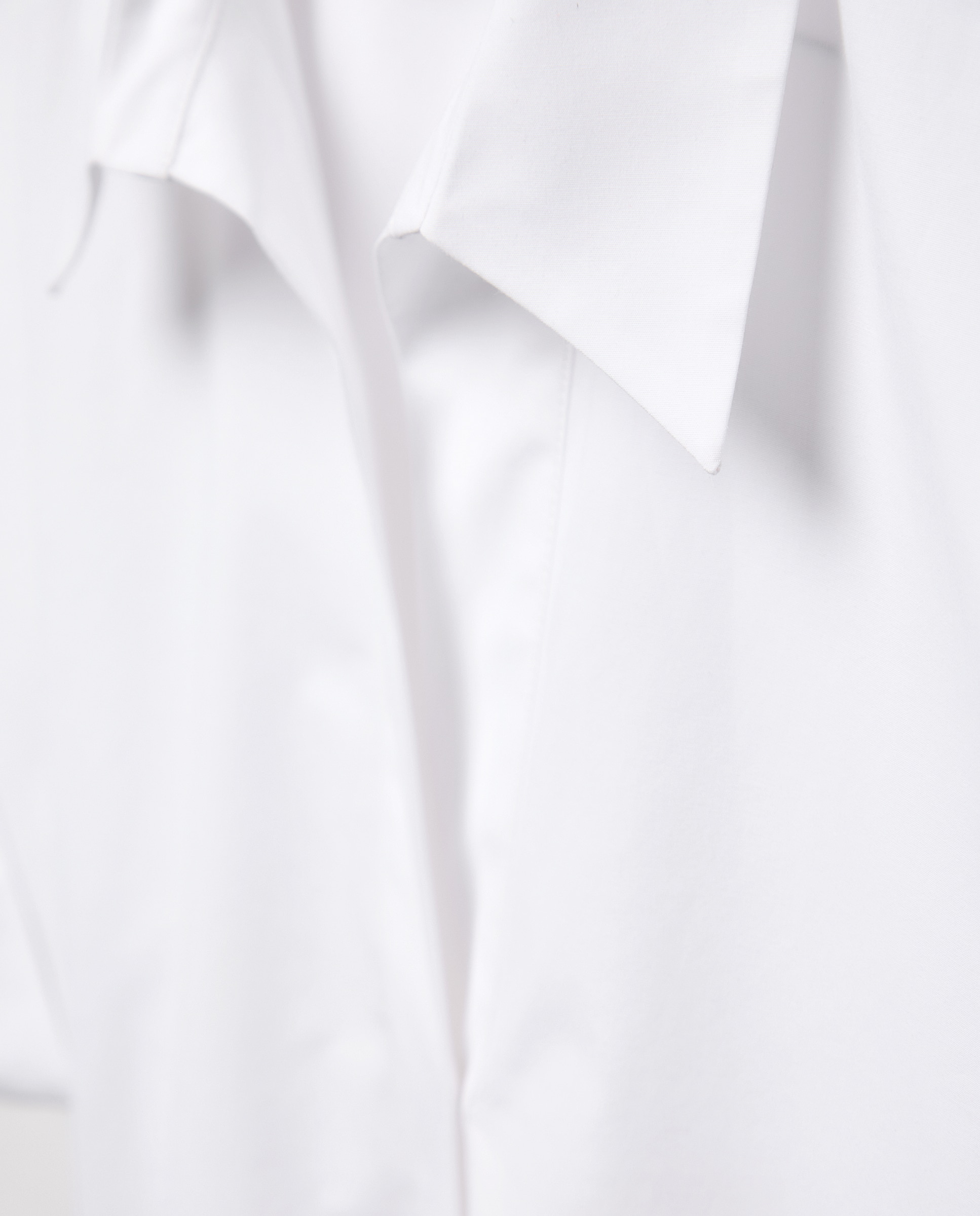 Blusa popelín de mujer cuello desmontable - Woman El Corte Inglés - Blanco Blanco-5