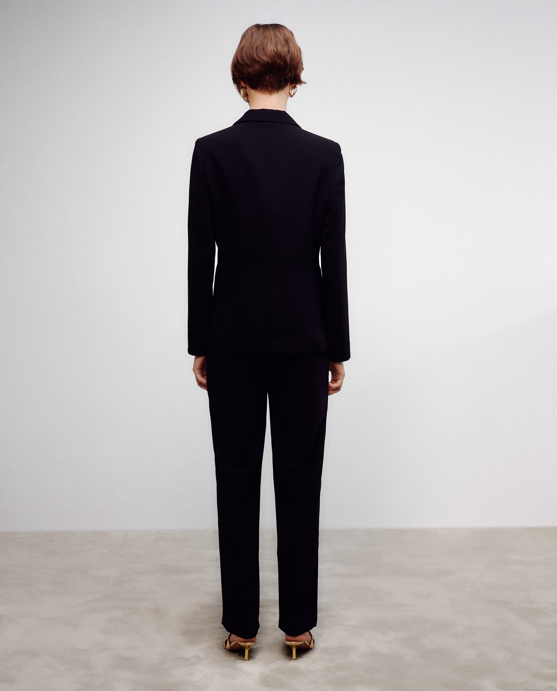Imagen 6 de Blazer liso con solapa - Woman El Corte Inglés - Negro Negro
