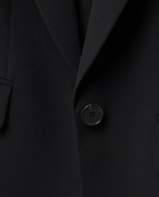 Blazer liso con solapa