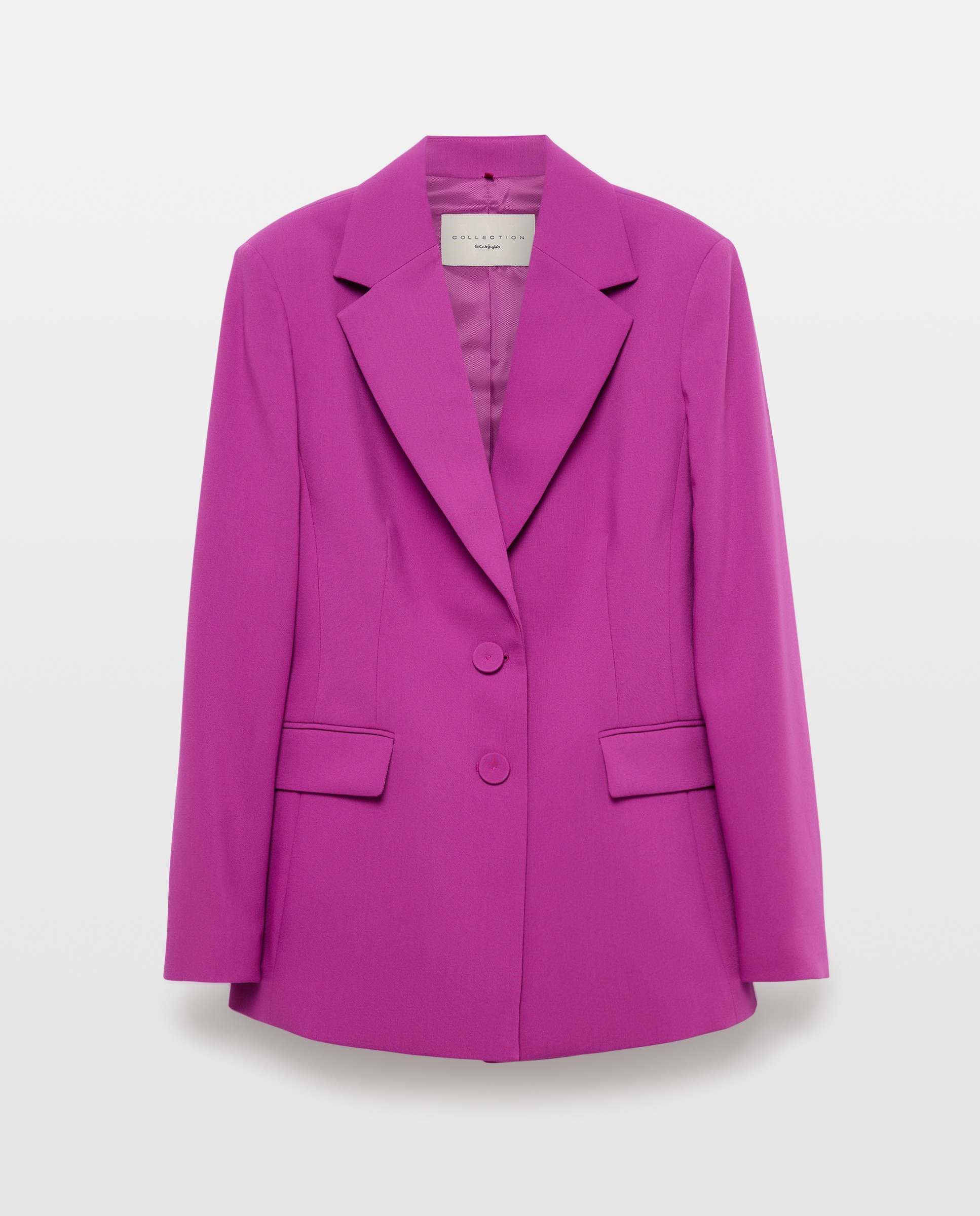 Blazer Liso de Poliéster Buganvília-4