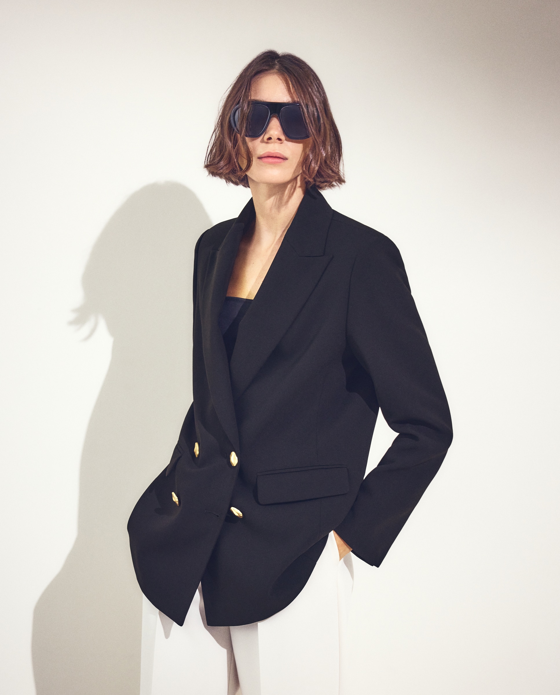 Imagem 0 de Blazer Cruzado em Crepe