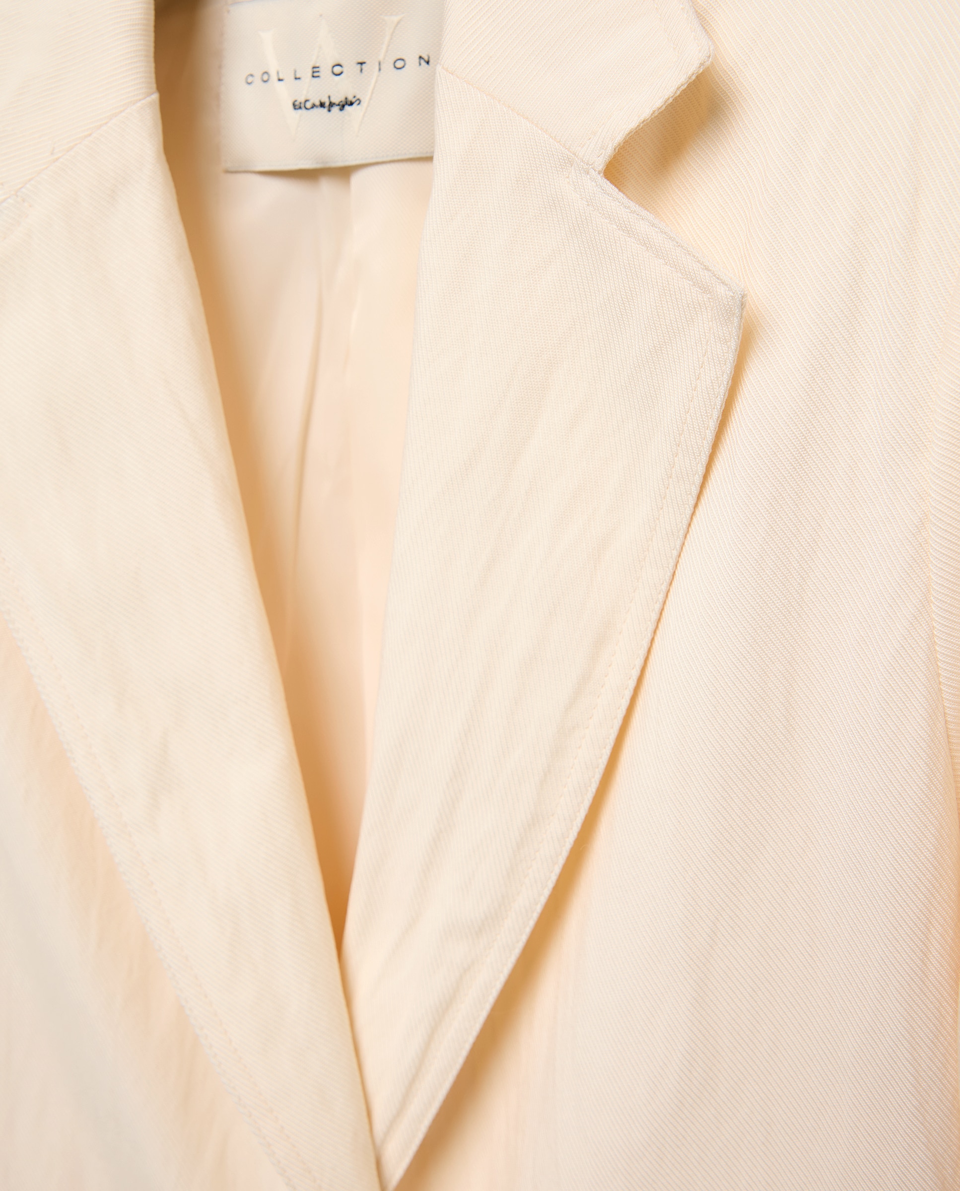 Blazer Liso de Crinkle 120 Cru-5