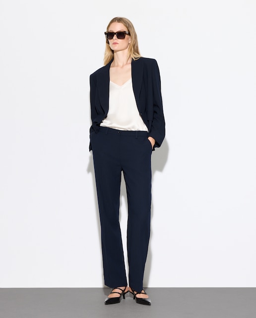 Imagen 0 de Pantalón recto cintura elástica