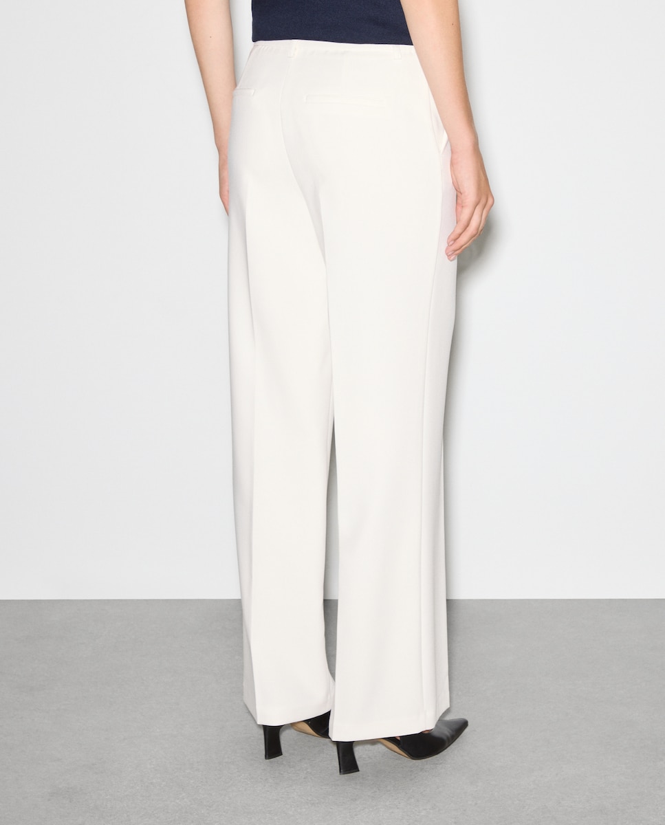 Calças Formais Lisas 120 Cru-3