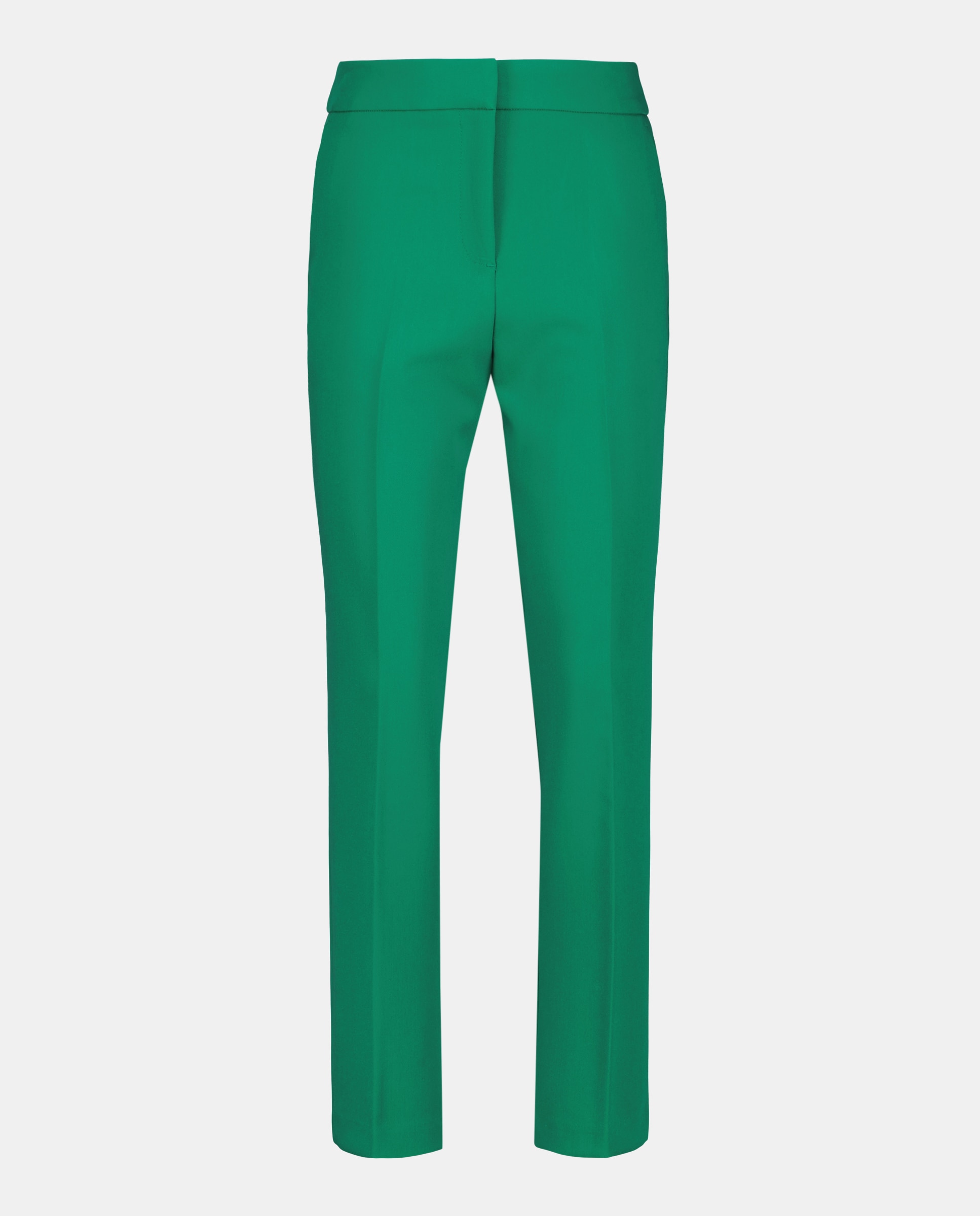 Calças Formais Lisas Verde-4