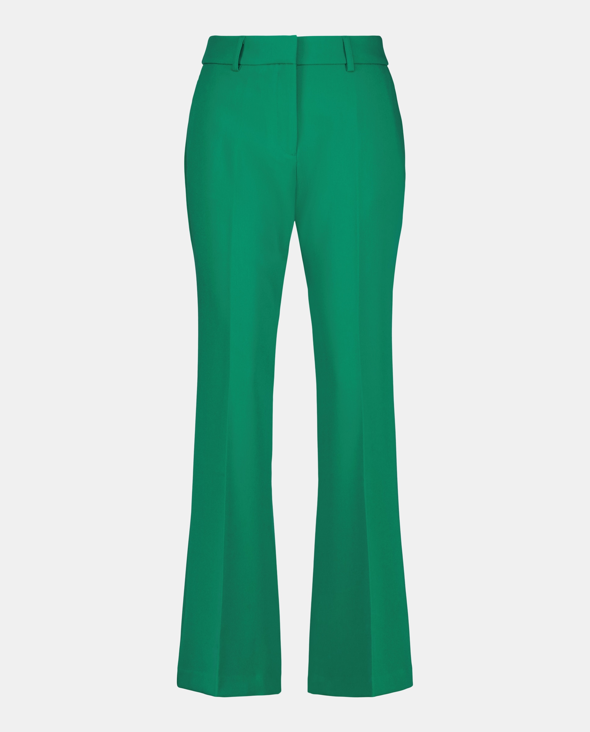 Calças Formais Lisas Verde-4